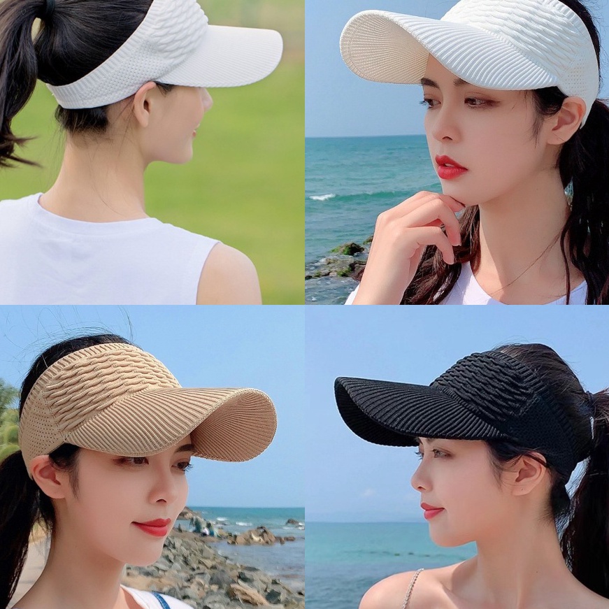 Termurah Topi Olaraga Senam Wanita  Topi Zumba  Topi Golf Topi Sepeda Topi Pantai Sport Lari Tenis H