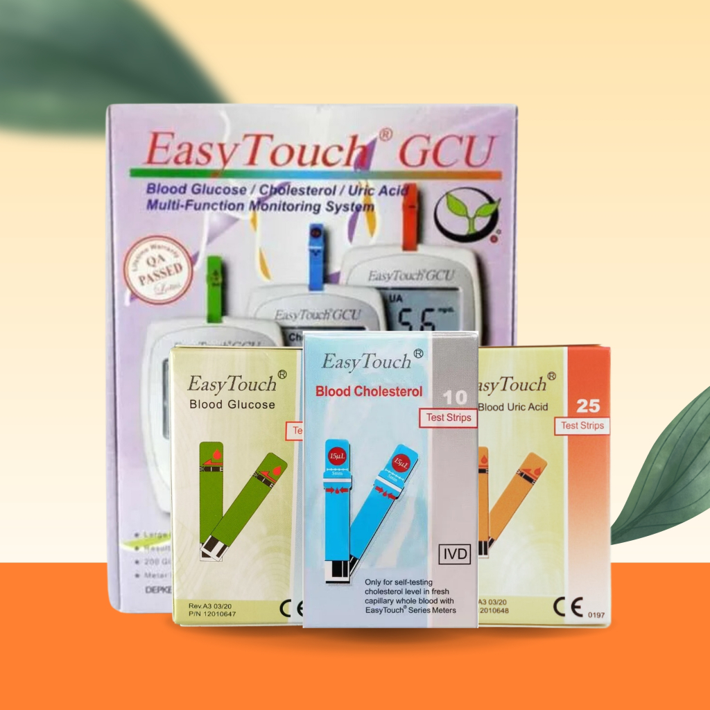 

Easy Touch Cholesterol, Glucose, Urin Acid - GROSIR FREE ONGKIR - Strip Bahan Pokok Test Kolesterol, Gula Darah, Asam Urat