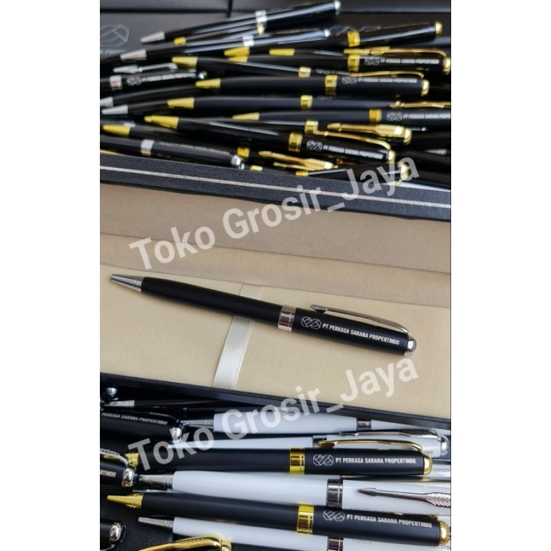 

Pulpen Parker Sonnet / Parker Slim Custom Ukir Logo Pt Perkasa Sarana Propertindo /Bisa Ukir Nama Logo Sendiri