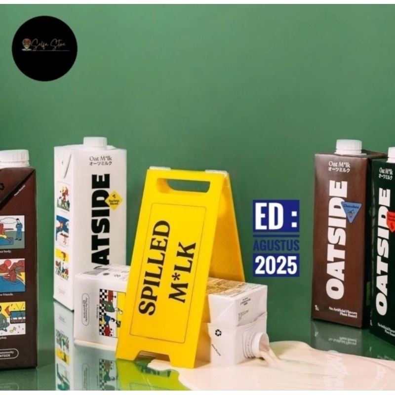 

Oatside Oat Milk susu gandum Barista Blend 1000ml 1L