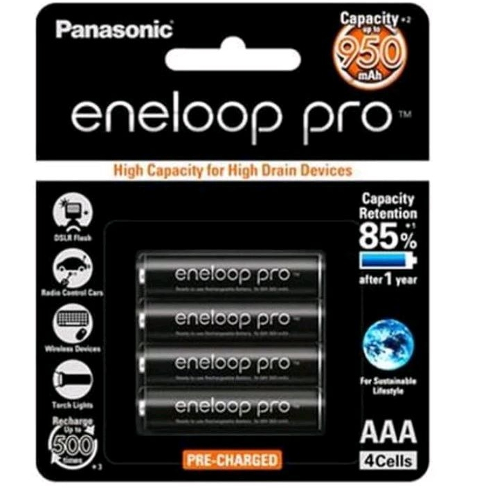 baterai charger cas ENELOOP PRO AAA /baterai charger cas ENELOOP PRO A3 950 MAH