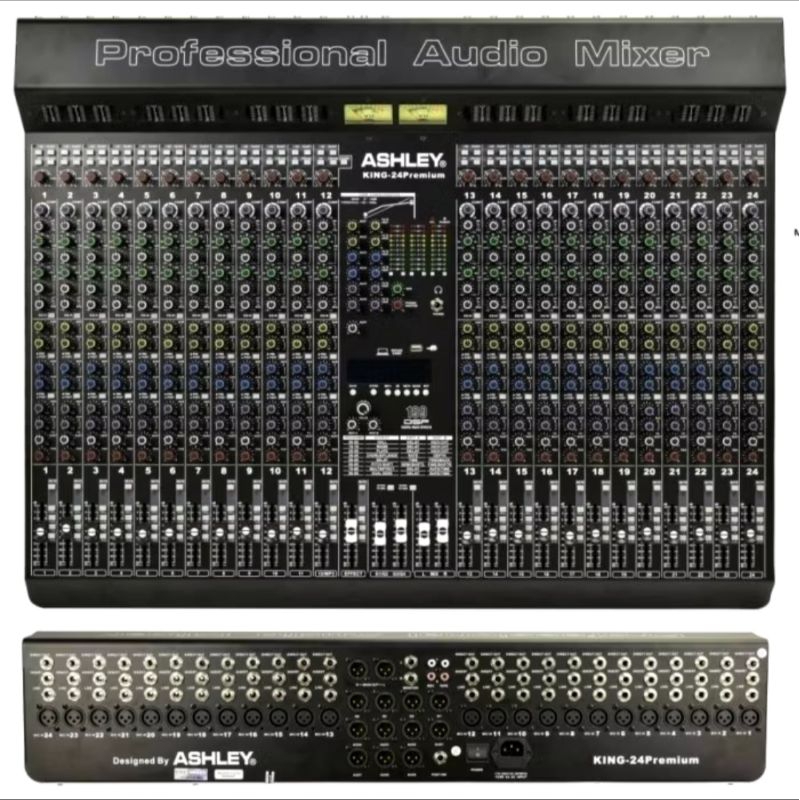 Mixer Audio 24 Channel ASHLEY KING 24 PREMIUM Original TERBAIK