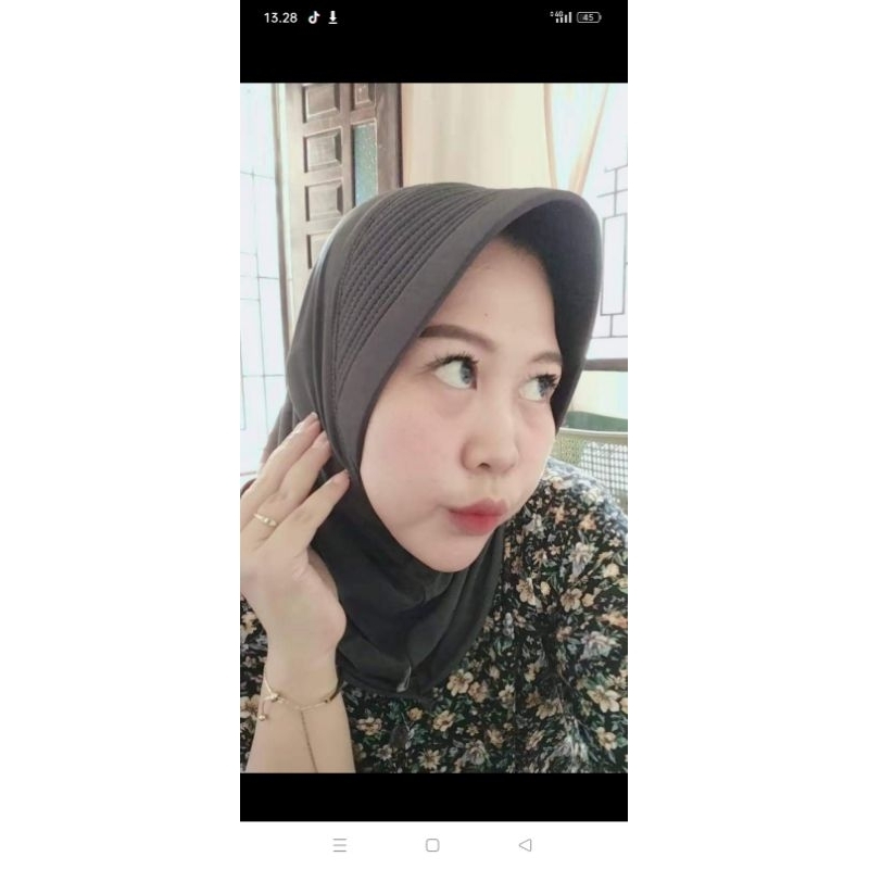 Hijab sport premium pet tbal dan lebar