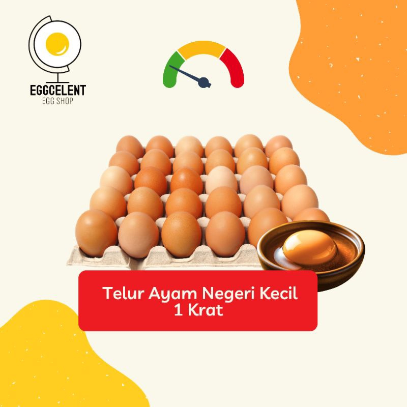 

Telur Ayam Kampung Kecil 30 Butir - 1 Krat
