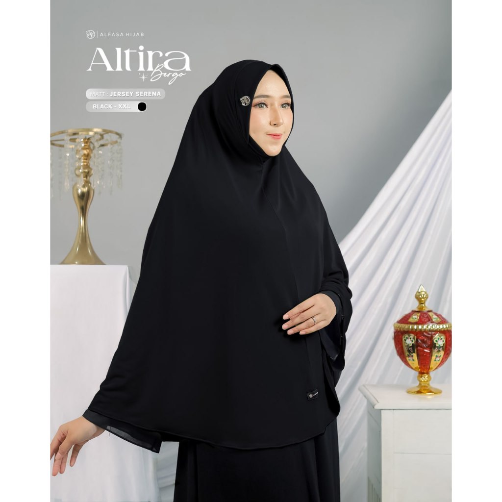 COD // ALTIRA BERGO BY ALFASA HIJAB / BERGO SYAR'I / BERGO DAILY / HIJAB INSTAN / HIJAB PROMO / HIJA