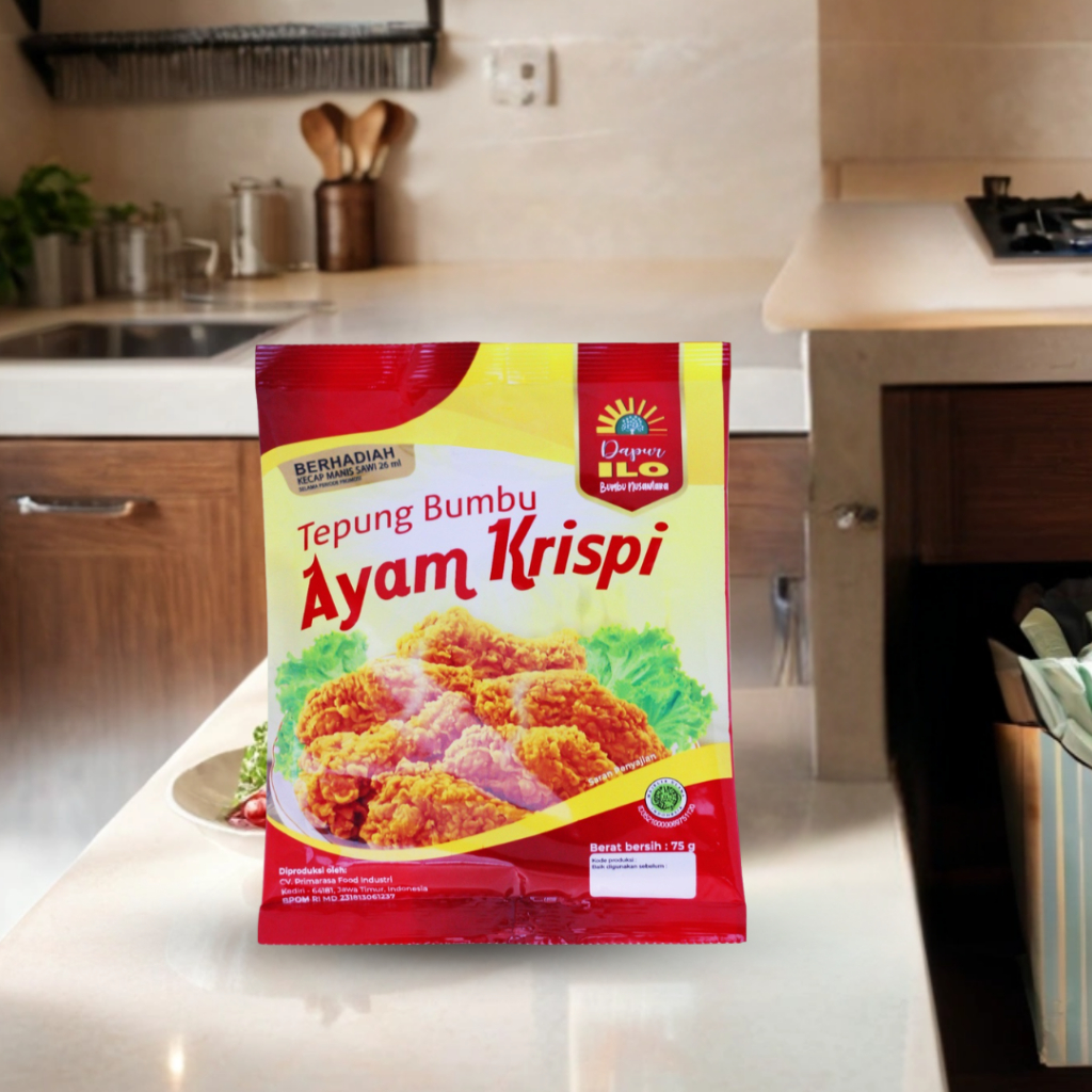 

Obral Tepung Bumbu Ayam Krispi Dapur ILO 75 gr