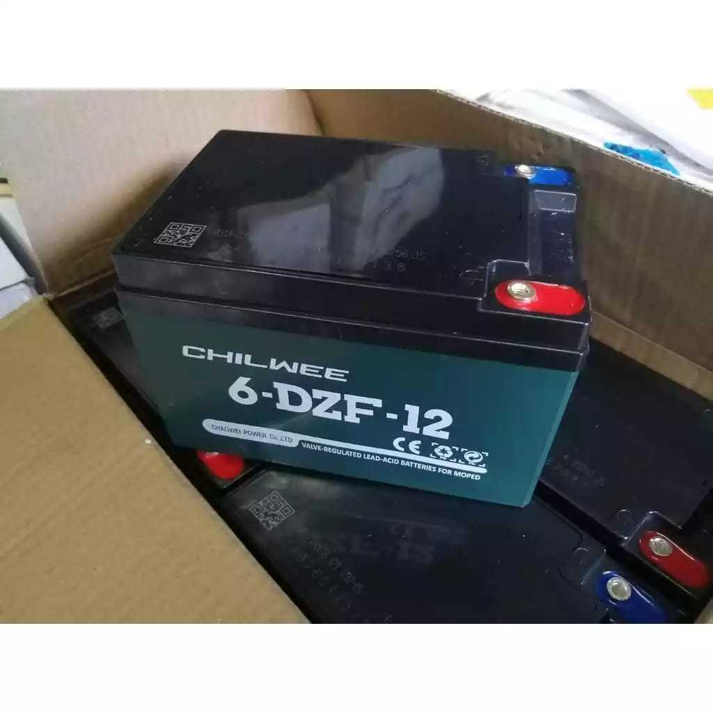 AKI SEPEDA LISTRIK CHILWEE/ BATRAI SEPEDA LISTRIK CHILWEE 12 V/12 AH..harga per 1 pcs