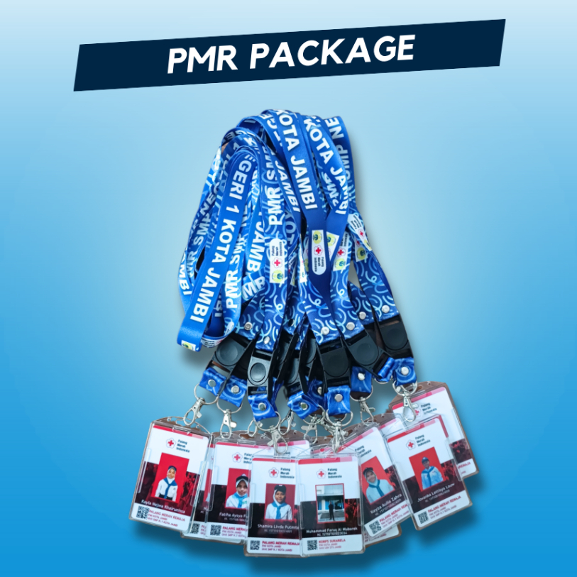 

ID CARD CUSTOM 2 SISI + LANYARD FULL PRINT PMR PACKAGE