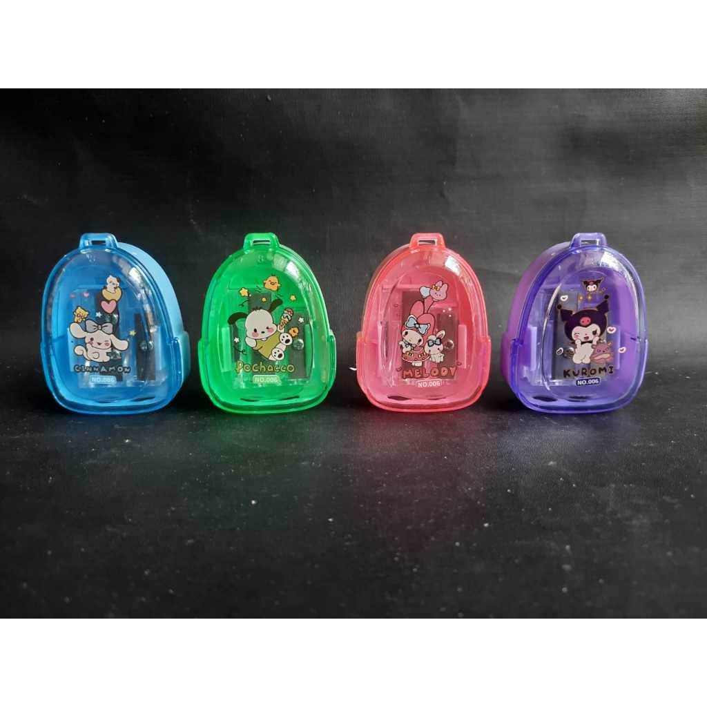 

Rautan / Sharpener Sanrio Ransel 2 Lubang (006)