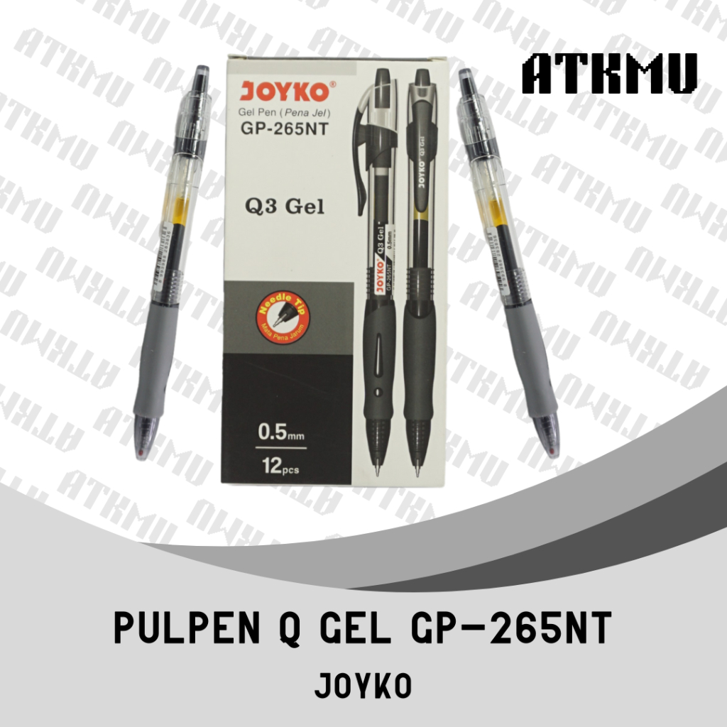 

Pulpen Q3 Gel GP-265NT 0,5 mm Joyko