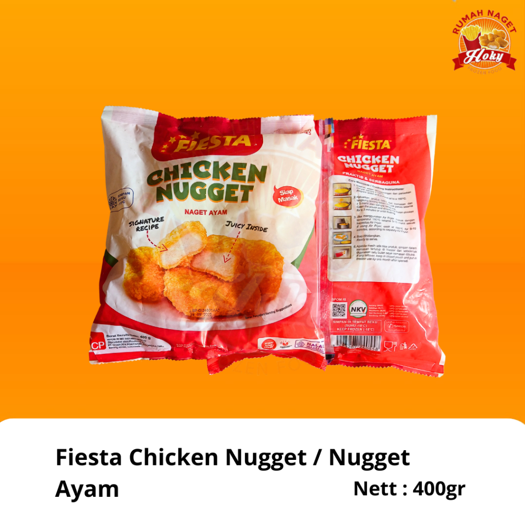 

Fiesta Chicken Nugget / Naget Ayam 400g