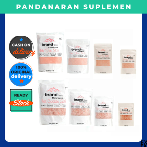 

Garam Himalayan Brandfree Pink Coarse Brandfree Pink Fine Garam Halus Garam Kasar untuk masakan