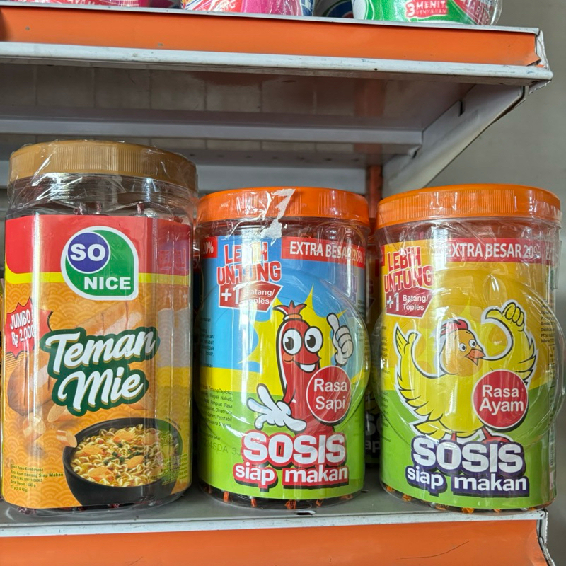 

Sosis SoNice ||Sosis siap makan ||isi 25pcs ||sosis instan