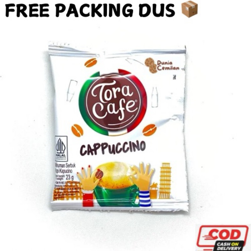 

[TERMURAH!!] ToraCAFE Cappucino 23gr SATUAN - Kopi Serbuk Sachet Tora Cafe Instant