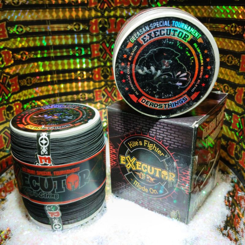 EXECUTOR Deadstrings 018 Sasap Tajam -  Senar Gelasan  Matot 018  / Senar Mati 018 Executor Full The