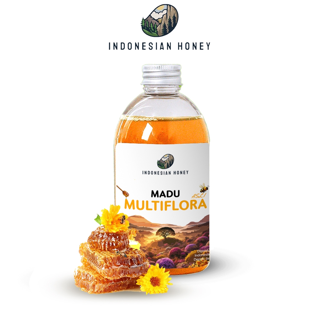 

Indonesian Honey Madu Multiflora Jawa 350gr