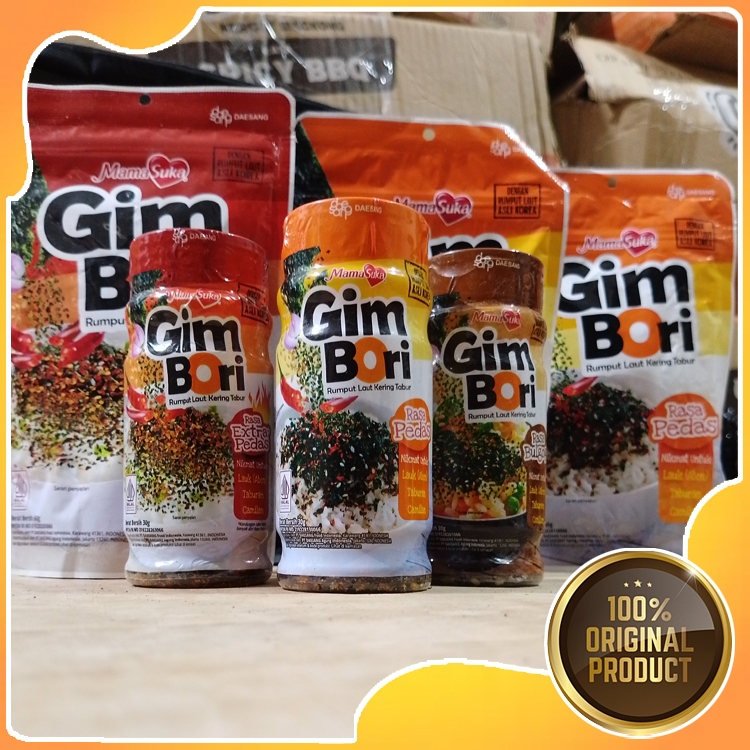 

Rumput Laut Panggang Tabur Gim Bori Mamasuka