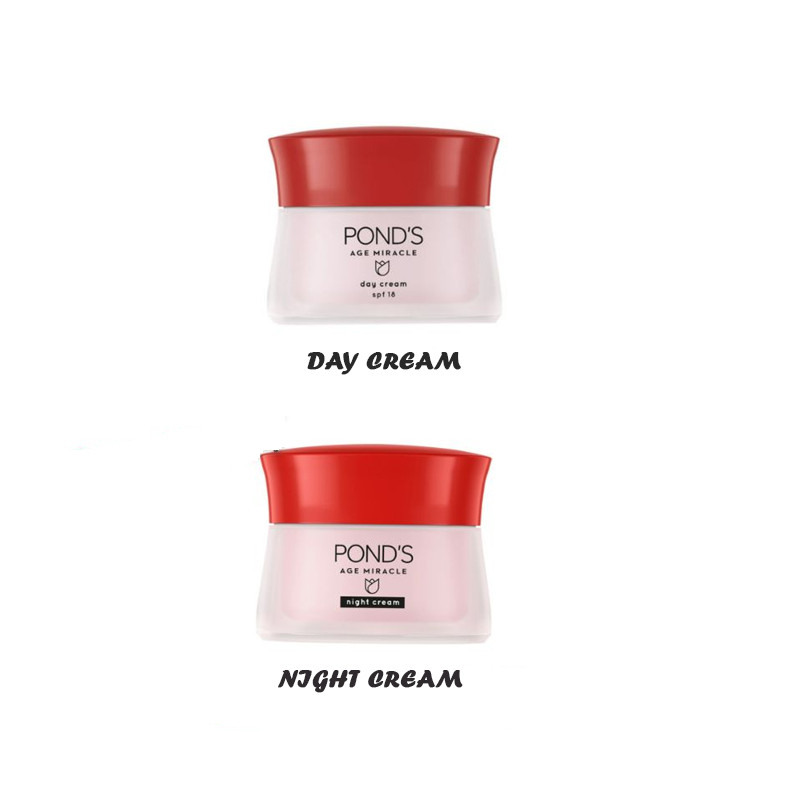 PONDS  AGE MIRACLE  DAY & NIGHT CREAM 9 gr - 20 gr