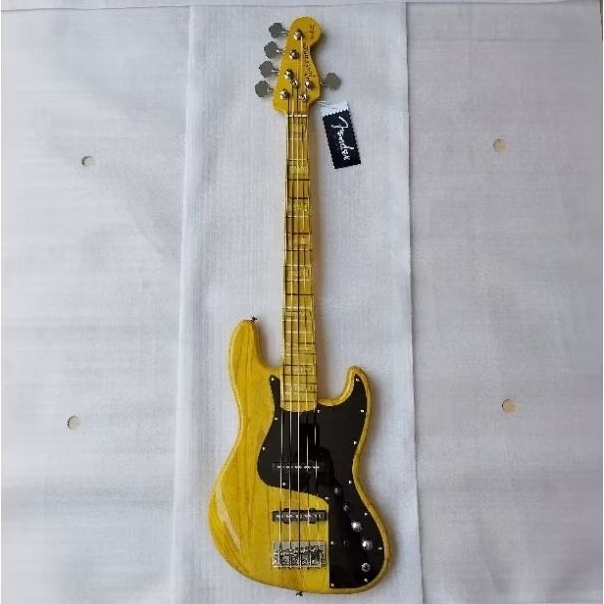 Gitar Jazz Bass Fender Marcus Miller 5st Natural (Electric Bass)