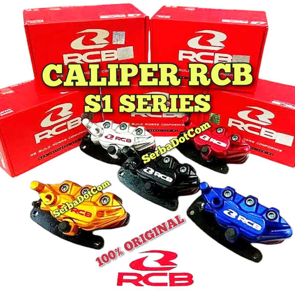 KALIPER CALIPER RCB RACING BOY S1 DEPAN ORIGINAL NMAX AEROX CBR 150 MX KING VIXION NEW SATRIA FU BEA