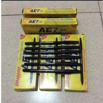 

(PAK) Pulpen Standard AE-7 0.5mm Isi 12 / Bolpen AE-7