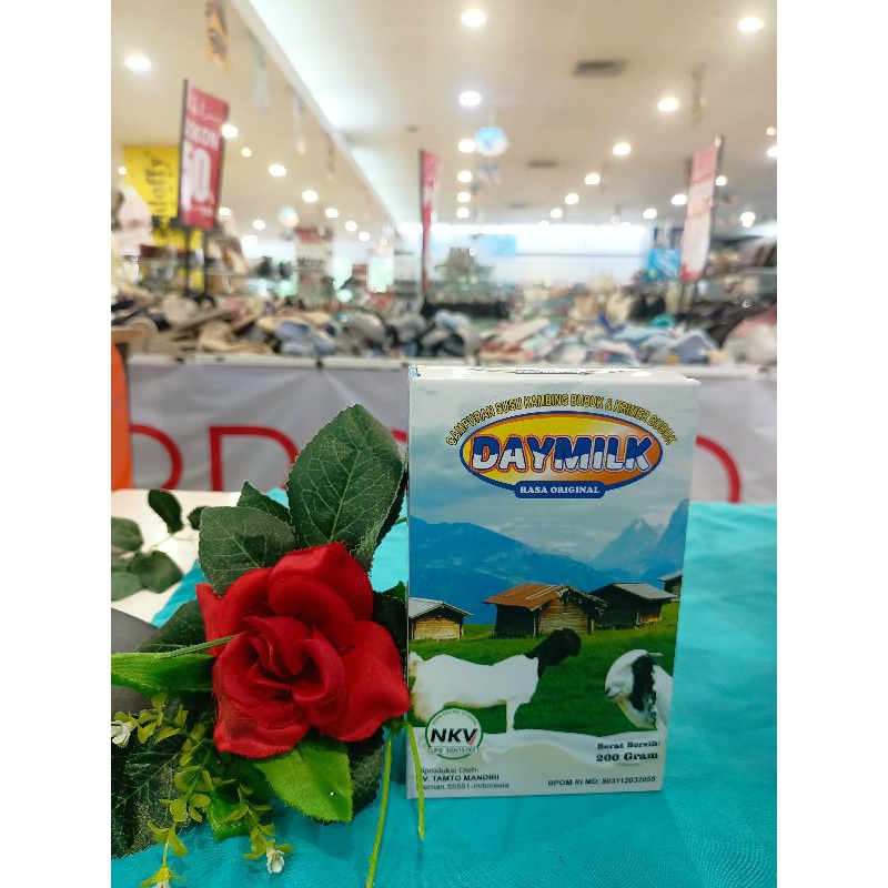 

DAYMILK ( SUSU KAMBING BUBUK) ORIGINAL 200 GR