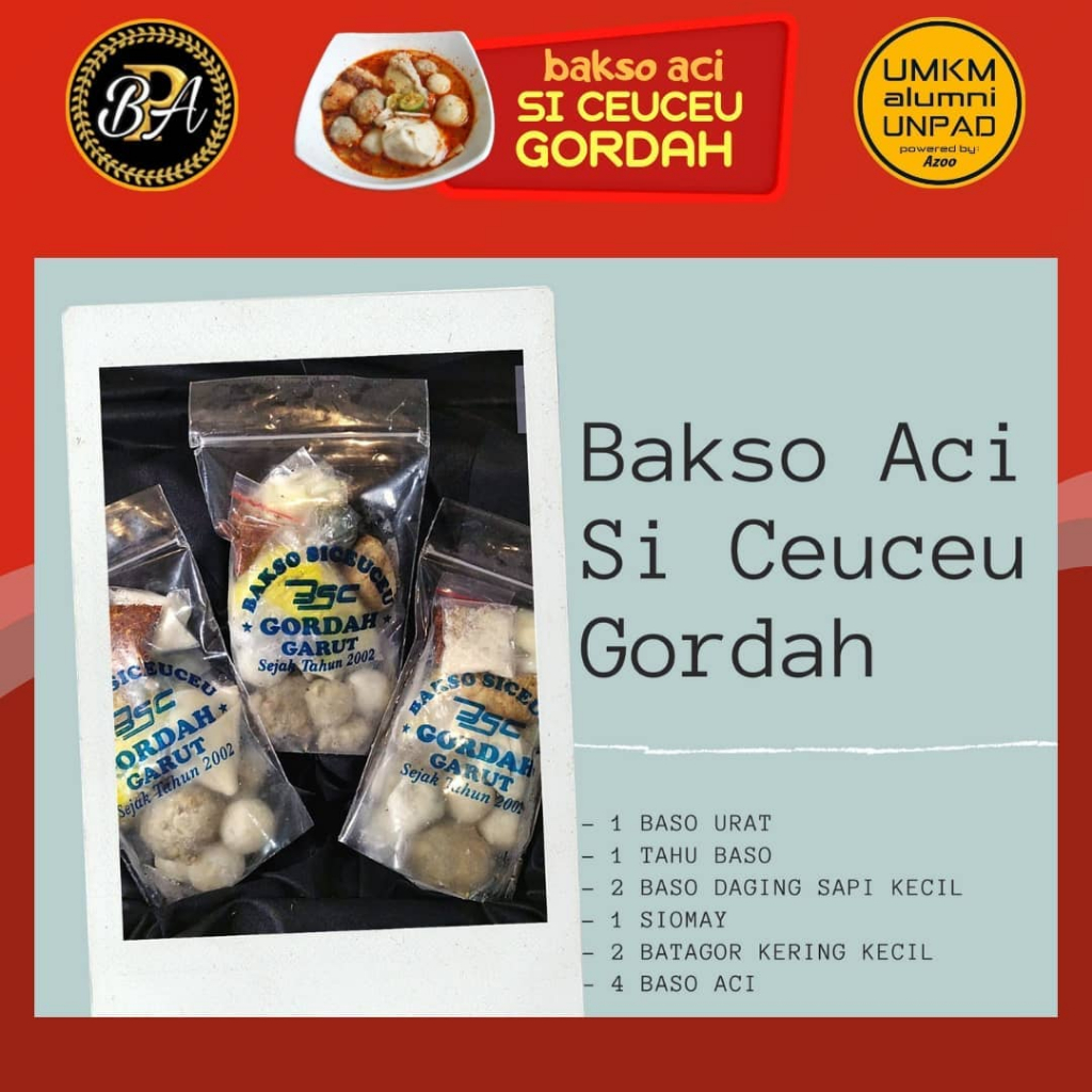 

Baso Aci Siceuceu Gordah | Baso Aci Instan