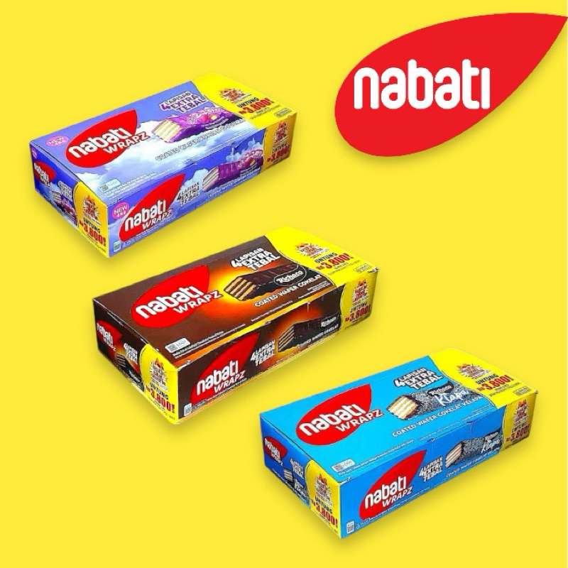 

NABATI WRAPZ COATED WAFER ISI 14 PCS 224GR