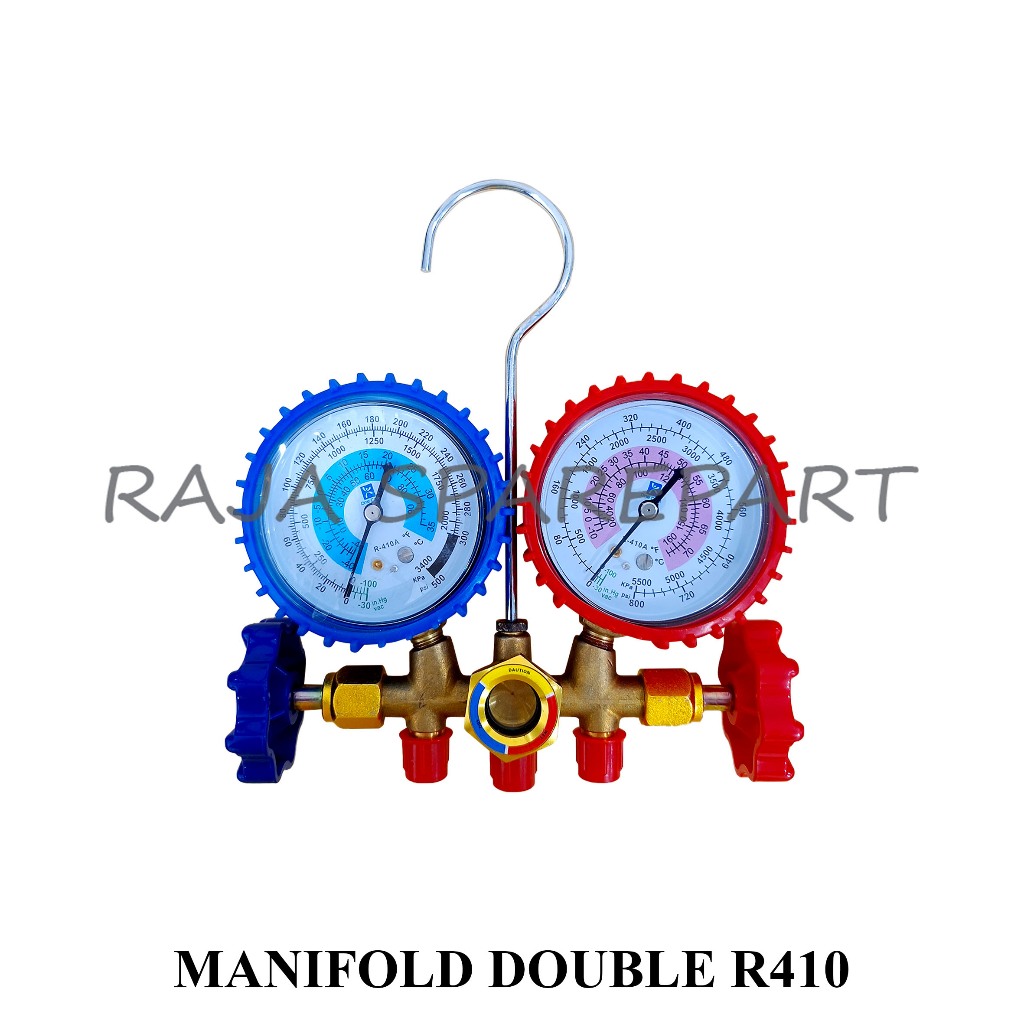 MDB410 MANIFOLD DOUBLE + SELANG / MANIFOLD DOUBLE BIASA R410