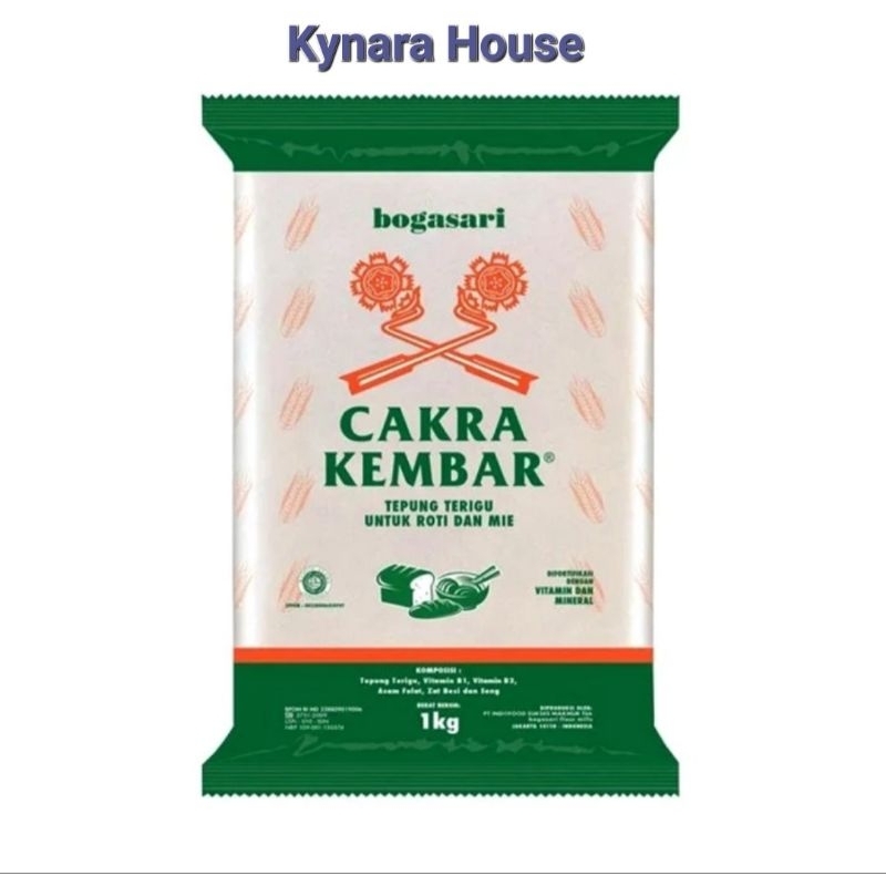 

Cakra Kembar Tepung Terigu Transparant 1kg