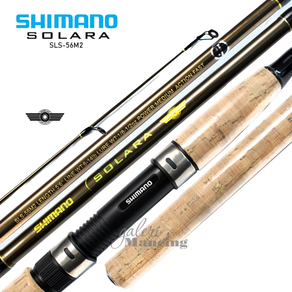 Joran Shimano SOLARA S56M2 || S60M2 || S66MH2 || S70M2  Galatama Rod NEW 2024
