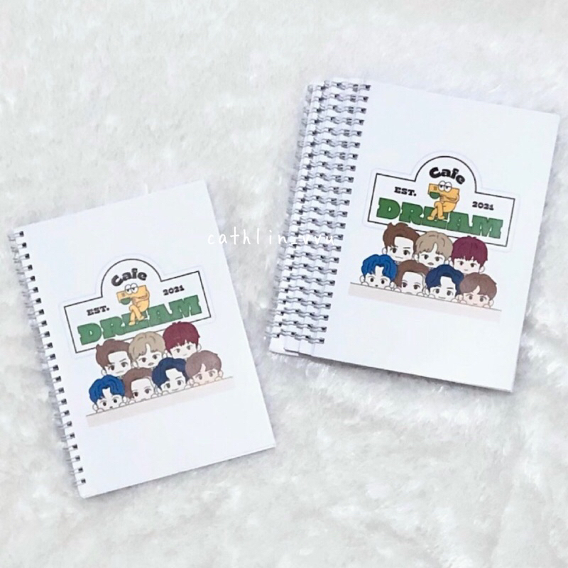 

notebook A5 / diary / buku catatan bergaris nct dream cafe