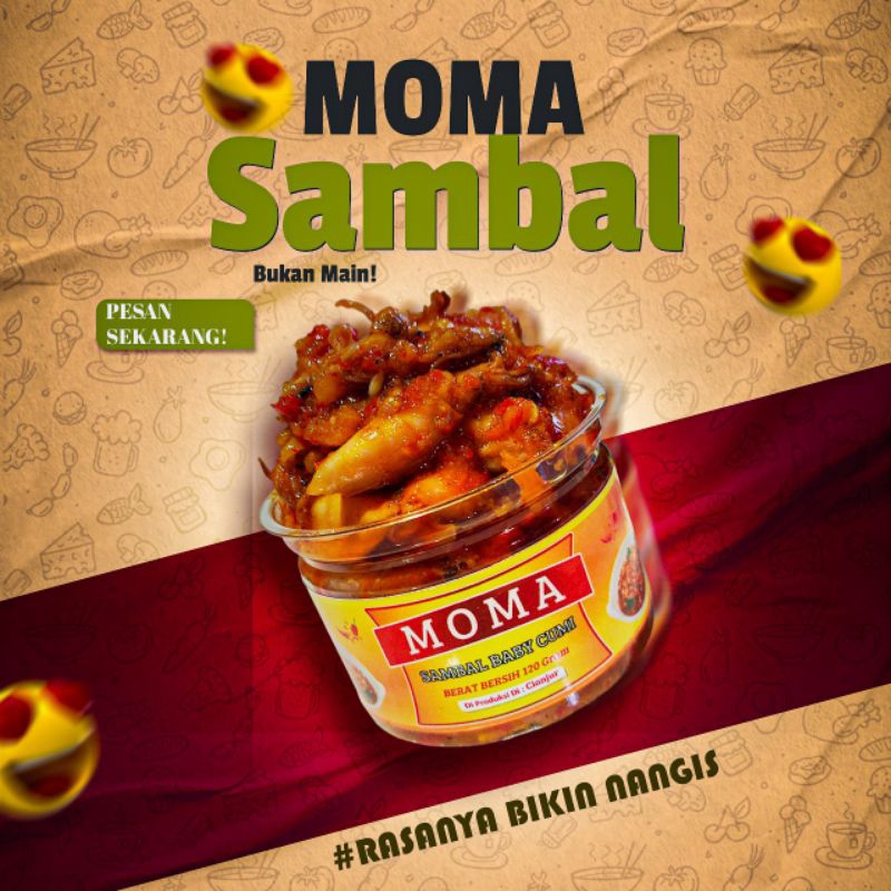 

Sambal cumi dan sambal lamongan