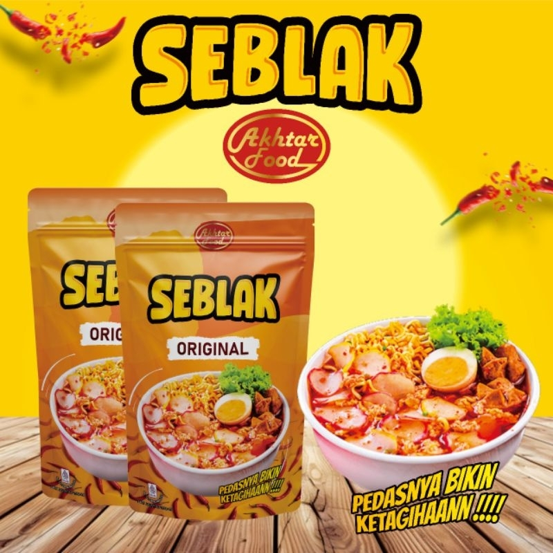 

PROMO!!! SEBLAK INSTAN KUAH ORIGINAL AKHTAR FOOD