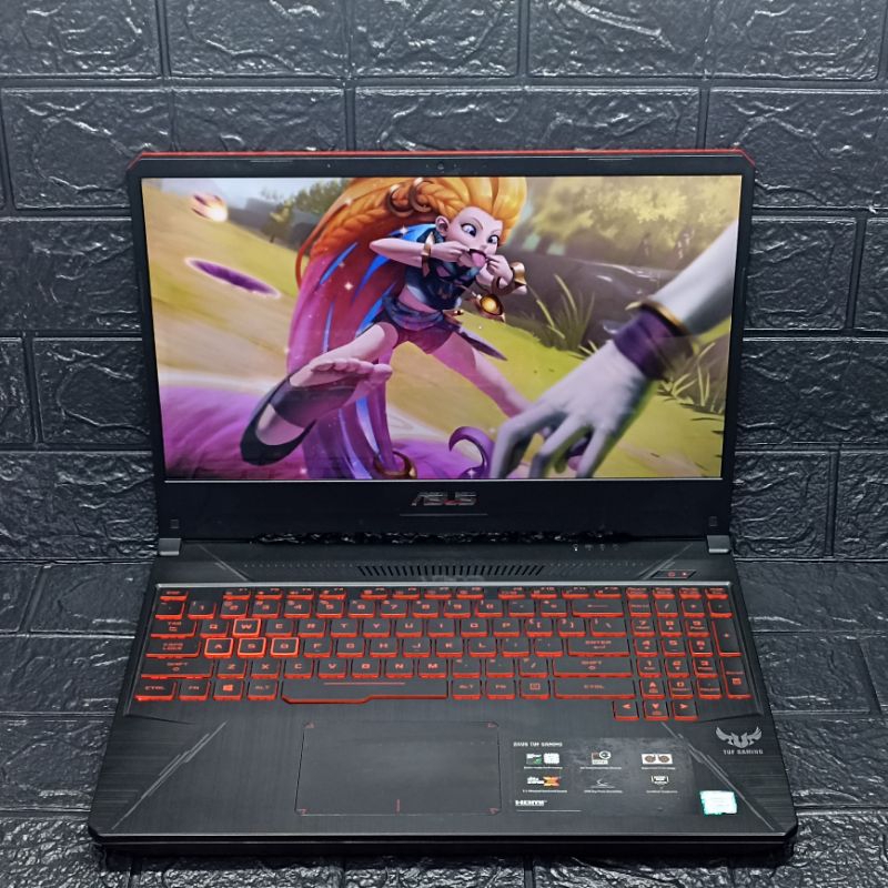 Laptop Asus Tuf Gaming FX505GD Intel Core I5-8300H 8/256GB GTX 1050