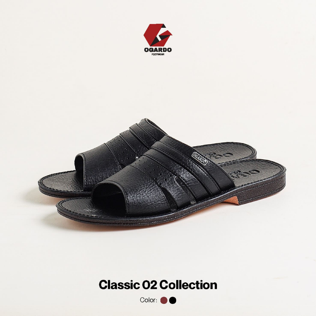 OGARDO - Sandal Pria CLASSIC 02 Kekinian Santai Awet
