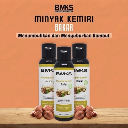 BMKS MINYAK KEMIRI BAKAR ORIGINAL BMKS