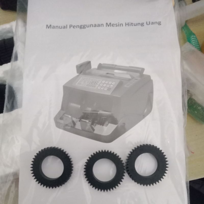 FEED ROLLER MESIN HITUNG UANG | KARET MESIN HITUNG UANG | Sparepart mesin Hitung Uang