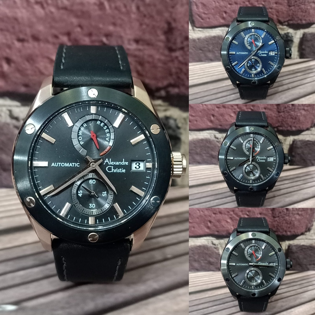 Jam Pria Alexandre Christie AC3044 AC 3044 Automatic Original Garansi Alexander Christie