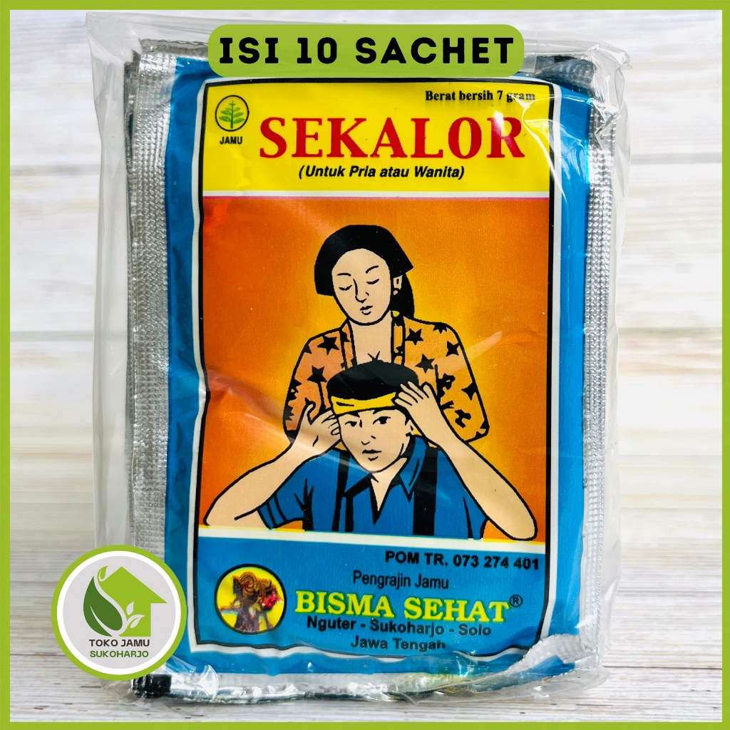 

Jamu Sekalor Sakit Kepala Isi 10 Sachet bubuk | bisma sehat