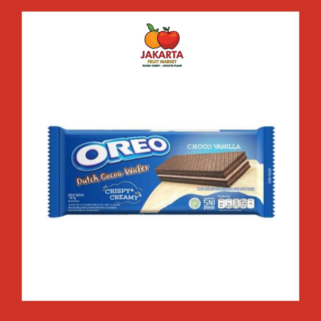 

OREO DUTCH COCOA WAFER CHOCO VANILLA 140.4GR