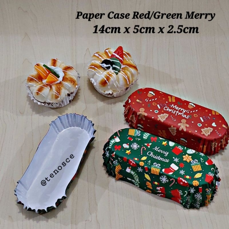 50pcs 25pcs Bread Paper Case Kertas Cup Baking Alas Panggang Roti Bluder Manis Bulat Lonjong Food Gr