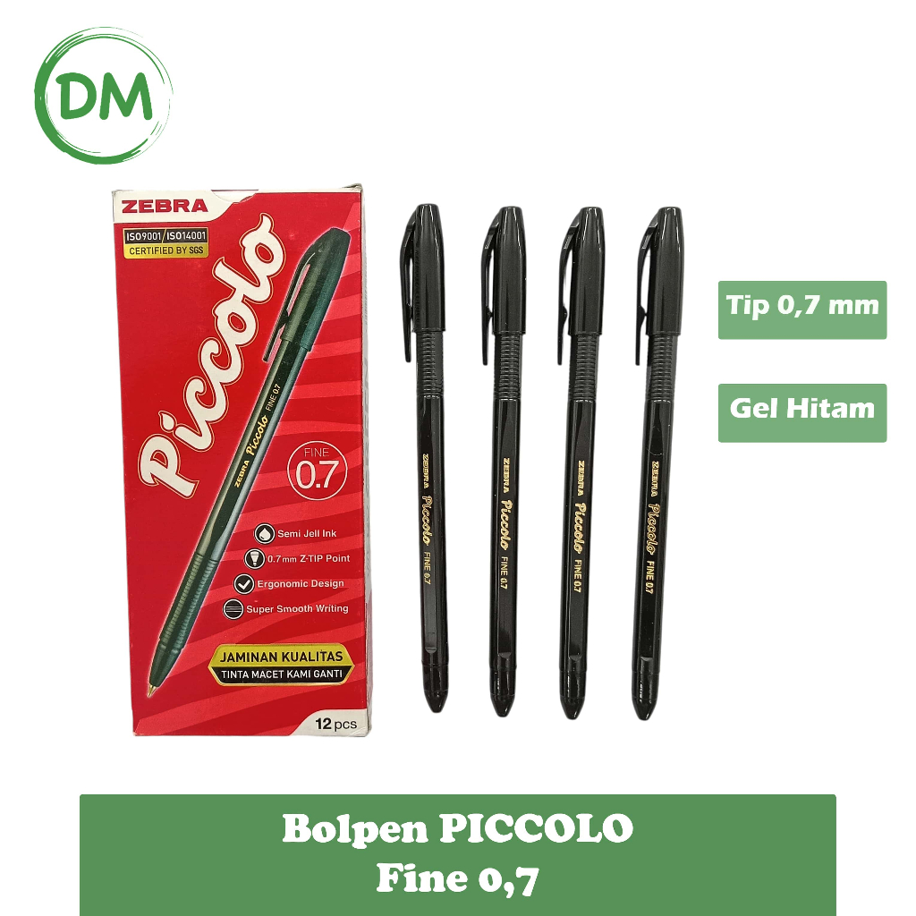 

DM- BP BOLPOIN ZEBRA PICCOLO 0,7mm tinta hitam