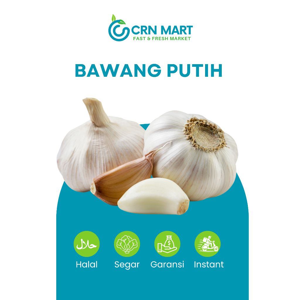

CRN MART - Bawang Putih Segar/Sayuran Segar/Bawang Putih Fresh