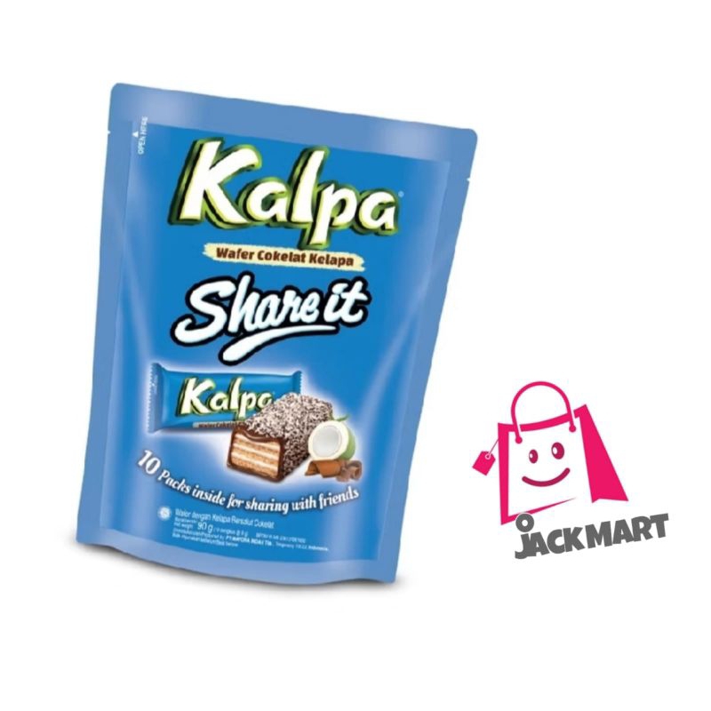 

Klapa Share It Wafer Cokelat Kelapa 1 Pouch Isi 10 90Gram