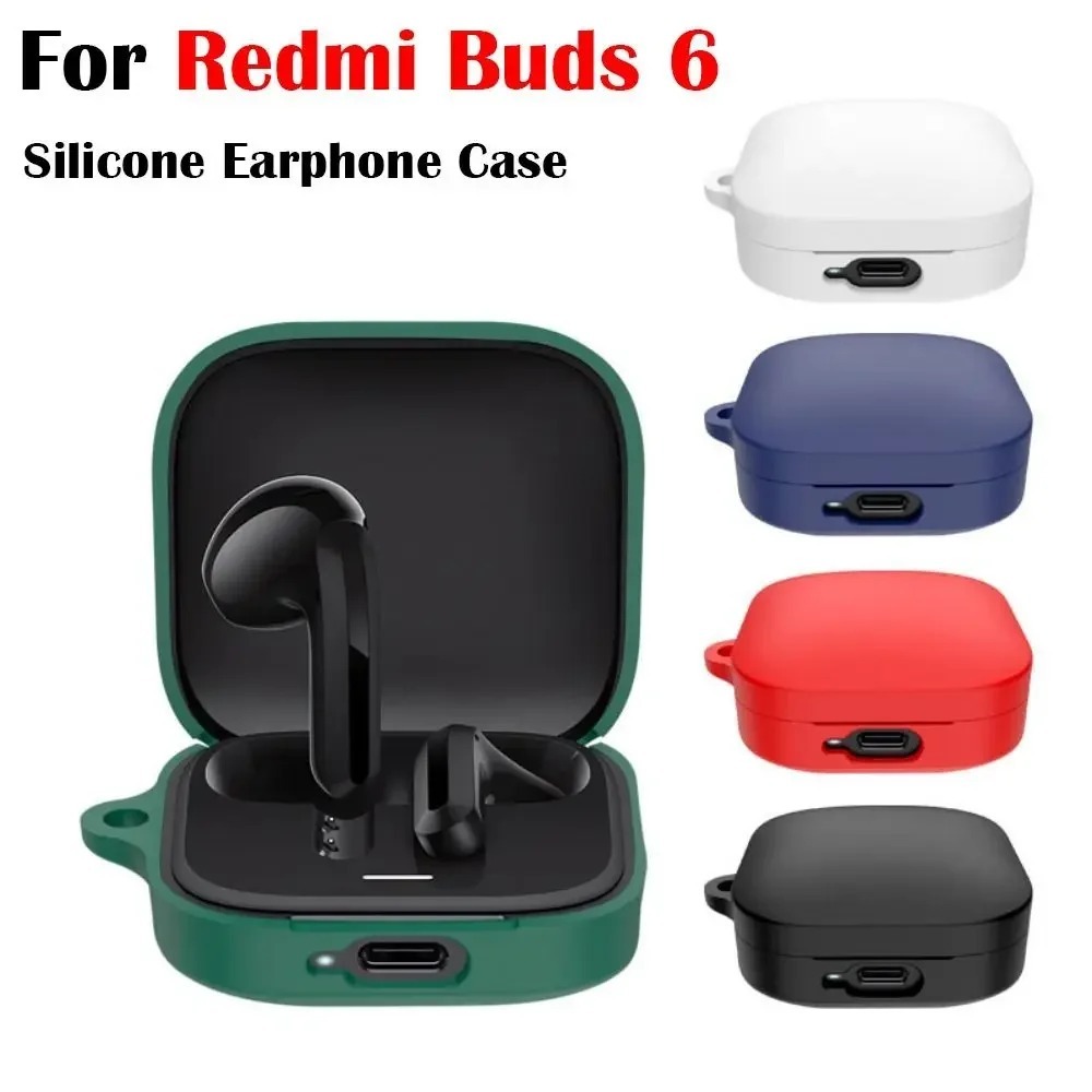 TPU Clear Case Redmi Buds 6 Case Redmi Buds 6 Active Case Redmi Buds 6 Pro Case Redmi Buds 6 Lite