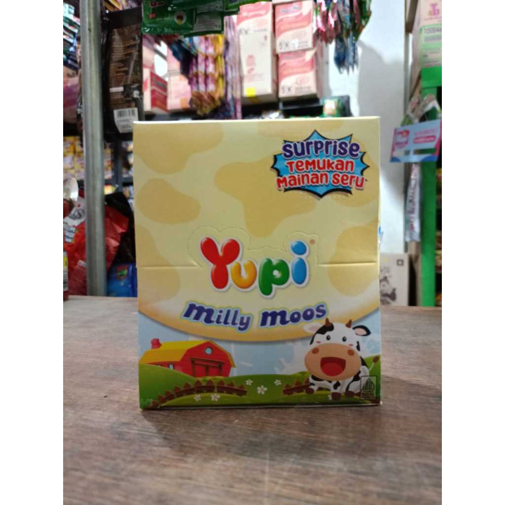 

Yupi Permen Jelly (Milly Moos) Box isi 24