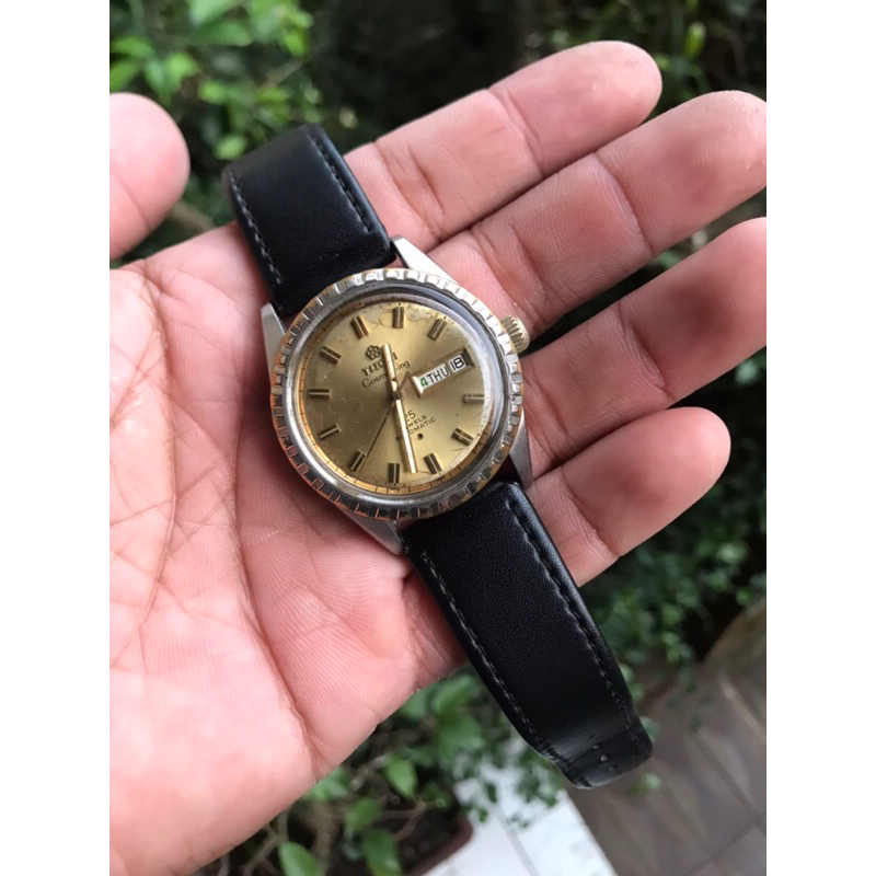 Jam tangan vintage TITONI Cosmo King Automatic original