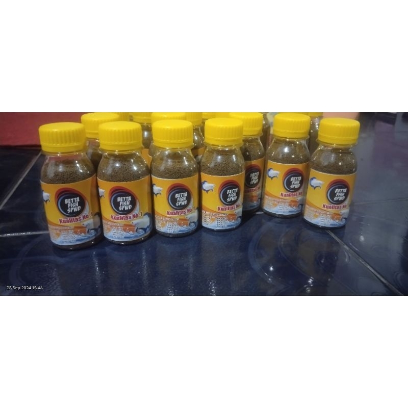 Pakan ikan Cupang/Gupi isi 20 pcs