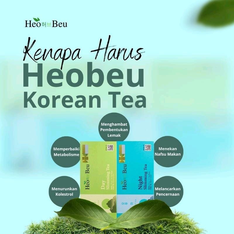 

HEO BEU SLIMMING TEA | TEH HEOBEU KOREA | ORIGINAL HEO BEO SLIMING TEA BPOM ORIGINAL 100% MENURUNKAN BERAT BADAN SECARA ALAMI TANPA EFEK SAMPING
